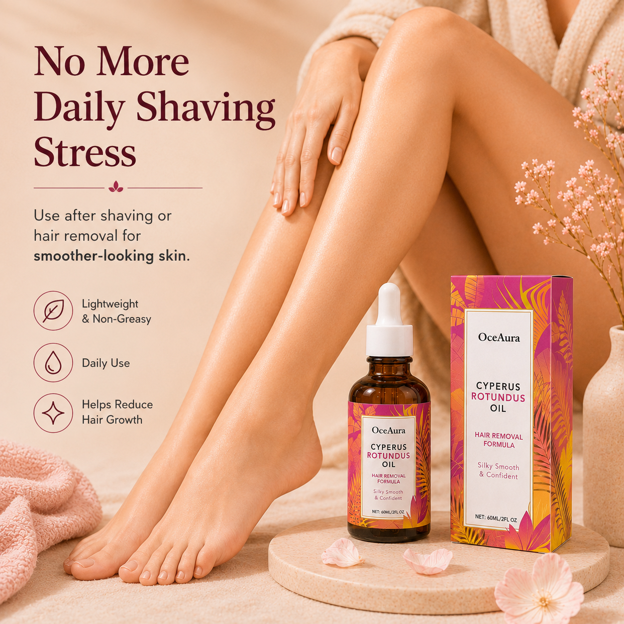 SmoothVeil Oil – Hair Growth Appearance Care